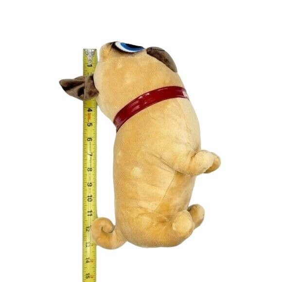 2/$15 Disney Junior Puppy Dog Pals Rolly Plush Brown 13" Stuffed Animal Pug Dog - Picture 9 of 10